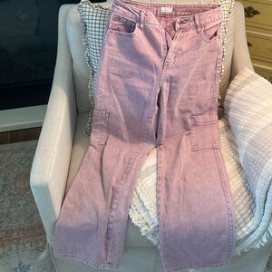 Full tilt Jean in purple